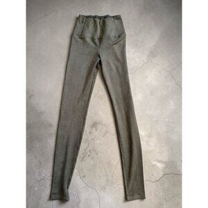 WILFRED FREE Taupe Faux Suede Leggings Size XS